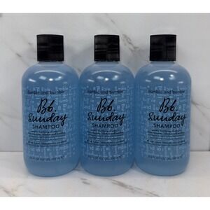3 Pack✨BUMBLE and BUMBLE✨ Bb Sunday Clarifying Shampoo✨8.5 Fl Oz Ea✨NEW